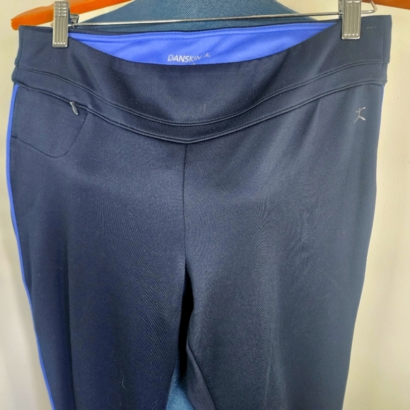 Danskin Navy Blue Straight leg Yoga Athletic Pants - Picture 3 of 9